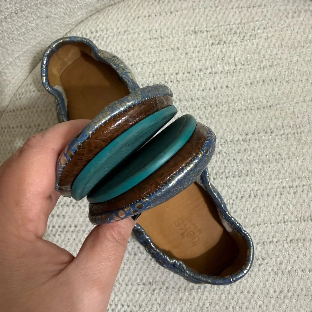 Tieks Blue Paradise *SEE DESCRIPTION* - Picture 2 of 4